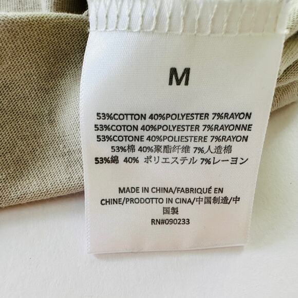 Essentials Fear of God Tee Shirt Beige Size Medium Boxy Short Sleeve Ladies - Picture 5 of 9